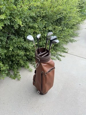 Винтажная сумка для гольфкара Dunlop - Изображение 1 из 4