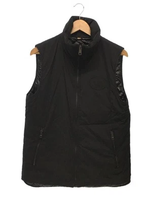 Chaleco acolchado BURBERRY 48 algodón negro liso Foto 1 de 4