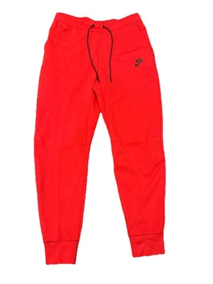 Pantalones deportivos Nike Sportswear Tech de punto polar CU4495-657 para hombre M rojos nuevos sin etiquetas Foto 1 de 4
