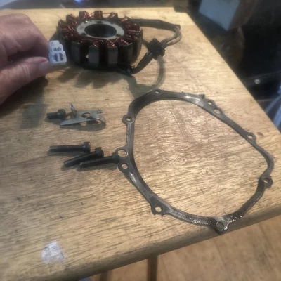 2005 2006 05 06 SUZUKI GSXR 1000 STATOR MAGNETO ALTERNATOR  OEM Ohms Good Read - Image 1 of 4