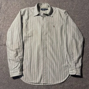 Ralph Lauren Classic Fit Shirt Mens 16.5 36 37 Long Sleeve Button Up Flesh Pony - Picture 1 of 7
