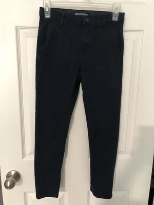H&M Boys 10-11 Y Navy Blue Adjustable Waist Dress Pants - Image 1 of 4
