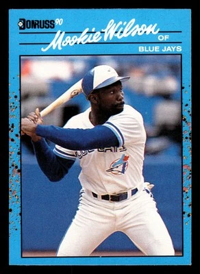 Mookie Wilson 1990 Donruss Best of the AL #28 Toronto Blue Jays - Image 1 of 2