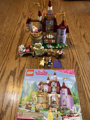 LEGO Disney Princesa 41067 Castillo Encantado de Bella 100% Completo con Figuras y Hombre. Foto 1 de 4