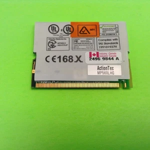 Gateway Solo 5300 Laptop Computer Mini PCI Modem Board Modem 6001141 - Picture 1 of 2