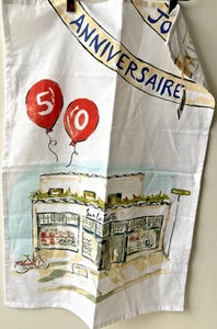 NWT Sur La Table 50th Anniversary Towel  100% cotton 20” x 28” - Picture 1 of 6
