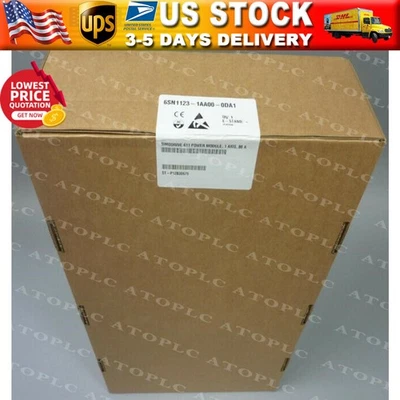 New Siemens 6SN1123-1AA00-0DA1 6SN1 123-1AA00-0DA1 Simodrive 1 Axis Servo Drive - Image 1 of 4