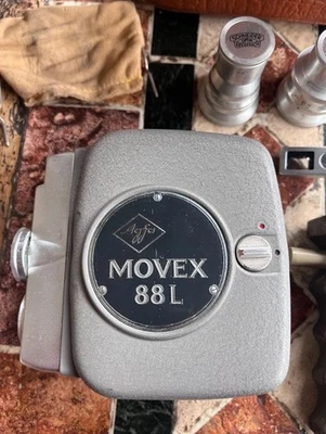 AGFA MOVEX 88L Filmkamera mit Originaltasche (ca. 1958) - Bild 1 von 4
