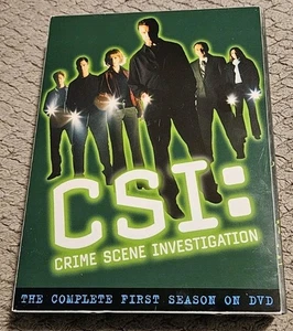 CSI: Crime Scene Investigation Season 1 DVD 2003 Tested Plays - Picture 1 of 15