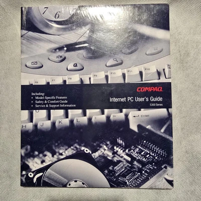 Compaq Presario 5300 Series Computer Service Manual 1999 Vintage User Guide New - Image 1 of 4