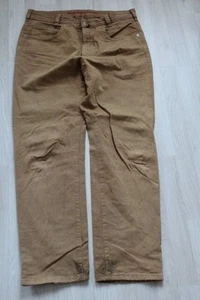 Joker Jeans Hose Double Saddle Stitched Braun W35 L32 mit Mängeln #ADH840 - Bild 1 von 1