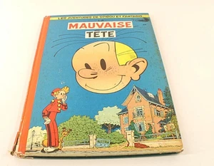 BD La Mauvaise tête SPIROU Fantasio EO dos carré orange 1956 Franquin Dupuis - Picture 1 of 12