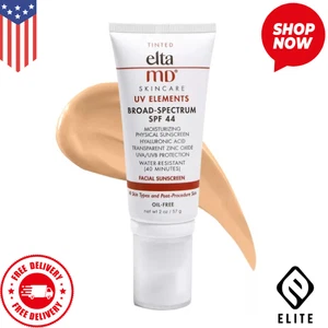 Elta MD UV Elements TINTED Facial Sunscreen SPF 44 2 oz New in Box EXP: 10/2026 - Picture 1 of 12