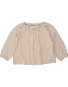 Suéter Jersey Cuello Barco Bebé Niñas OLD NAVY 18-24 Meses Beige Rayón MX06 - Imagen 1 de 3