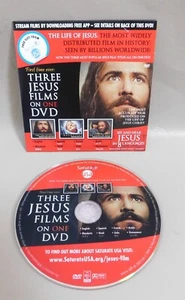 The Life of Jesus Three Jesus Films on One (DVD, 2018) Saturate USA - Picture 1 of 5