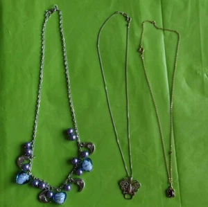 3 x Necklaces with Pendants - Picture 1 of 2
