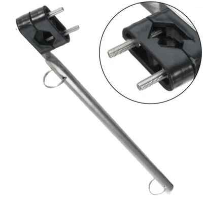 15,35 '' Edelstahl-Schienenklemme Fahnenstange für Boot Marine Yacht Fahnenmast - Bild 1 von 4