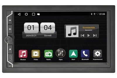 AUTORADIO ANDROID PHONOCAR VM003 - 6.75”  32gb ROM 2 Gb RAM  - Immagine 1 di 4