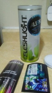 CASE ONLY fleshlight alien tin metal case rare oop - Picture 1 of 5