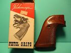 Vintage New Old Store Stock Wooden In Pachmayr Box Pistol Gun Hand Grips Wcrack