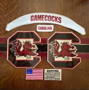Gamecocks Side Decals with Bumpers and Stripe.....!!   SHIPS TODAY  !!