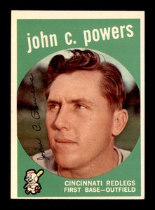 1959 Topps #489 John Powers   EXMT/EXMT+ X2518630