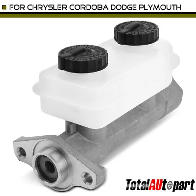 Brake Master Cylinder w/ Reservoir for Chrysler Cordoba 1979-1983 Dodge Plymouth - Image 1 of 4