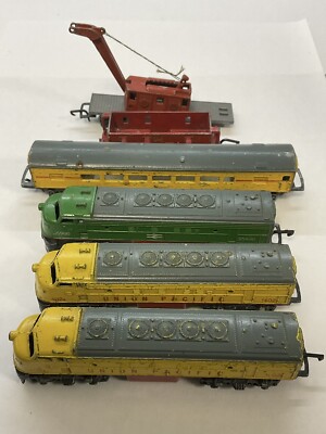 Lot De 4 Pièces De Train Lone Star - Mélange Matchbox, Lima, Minitrix - Occasion