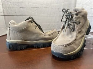 Route 66 Tan Suede Leather Chukka / Desert Boots-Men's Size 6 Women’s Size 7.5 - Picture 1 of 9