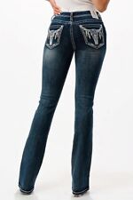 Jeans Grace in LA bootcut Bullhead & Feathers EBS524