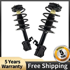 For Nissan Sentra Sedan FWD 2007-2012 Pair Front Shock Struts W/ Coil Spring - Picture 1 of 12