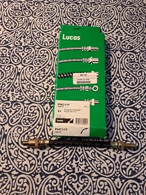 Manguera de freno NOS Lucas PHC117 LADO CONDUCTOR TRASERO IZQUIERDO Triumph TR6 TR4A TR250 R Foto 1 de 3