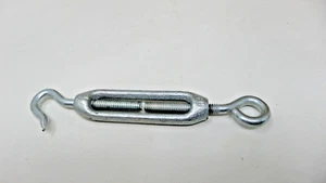 Zinc-Plated Steel Hook-to-HookTurnbuckle- LOT OF 2 - Picture 1 of 5