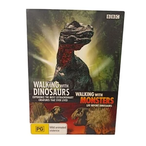 Walking With Dinosaurs & Monsters DVD Documentary Drama BBC Evolution R4 VGC - Picture 1 of 15