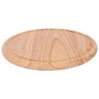 1x 30cm Round Wooden Chopping Board Kitchen Wood Cheese Food Cutting Serving