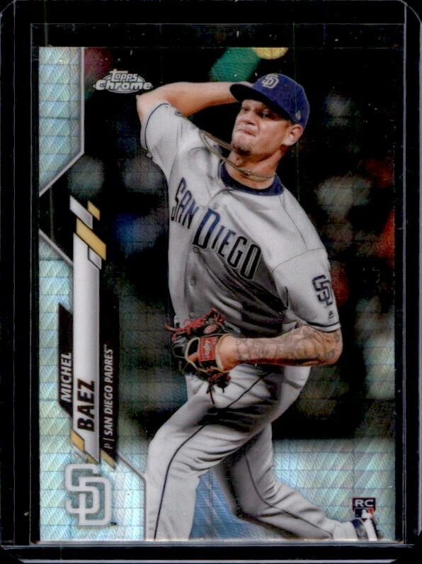 2020 Topps Chrome - #187 Michel Baez (RC) PRISM - Image 1 of 1
