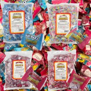 Jawbreaker Zed Candy Strawberry, Cherry,Tropical,Raspberry Candy with Gum Sweets - Picture 1 of 6