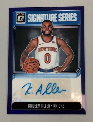 Kadeem Allen 2018-19 Optic Signature Series Purple FREE SHIPPING! - Image 1 of 2