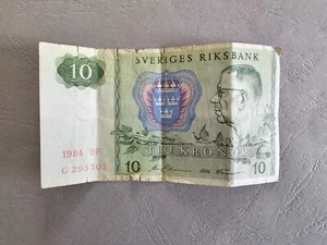 Billet Suède - 10 Kronor 1984 - Picture 1 of 6