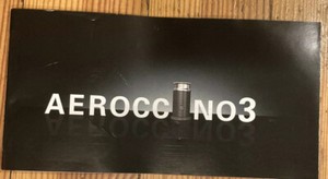 Nespresso Aeroccino 3 Electric Milk Frother 3594 Replacement User Manual NEW
