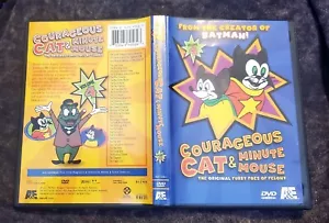 Courageous Cat & Minute Mouse Volume 4 - Bob Kane - rare 2002 A&E DVD very good - Picture 1 of 2