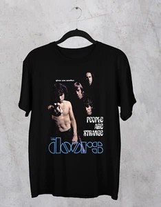T-shirt maglietta uomo Jim Morrison The Doors cotone nero tutte le taglie S-234XL - Foto 1 di 3