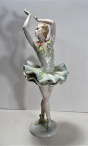 Vintage Ballerina Porcelain Figurine Rosenthal Original Sculpture Signed Germany - Picture 1 of 9