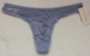  NWT OnGossamer 3512 Mesh, Low Rise Hip G Thong, Light Purple, Lilac, M/L - Picture 1 of 5