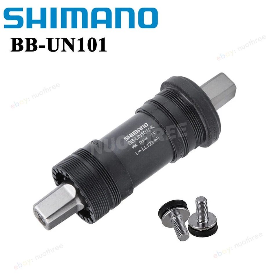 Shimano BB-UN101 MTB Bike Bicycle Bottom Bracket 68*123MM Square Type With Bolts - Image 1 of 3