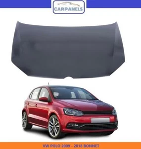 VW POLO BONNET 2009 - 2018 6R 6C MK8 PRIMED INSURANCE APPROVED OE 6R0823031A - Picture 1 of 6