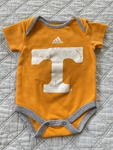 Adidas Tennessee Volunteers NCAA Infant Creeper Bodysuit 3-6 Months Orange Gray - Picture 1 of 3