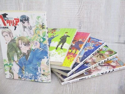 HETALIA Axis Powers Manga Comic Complete Set 1-6 HIDEKAZ HIMARUYA Book Incl. Ltd - Image 1 of 4