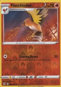 POKEMON - DARKNESS ABLAZE - FLETCHINDER - REVERSE HOLO NM 031/189  - Imagen 1 de 1