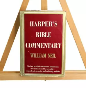 Harper's Bible Commentary 1st Edition by William Neil Harper & Row 1962 HC/DJ - Imagen 1 de 10